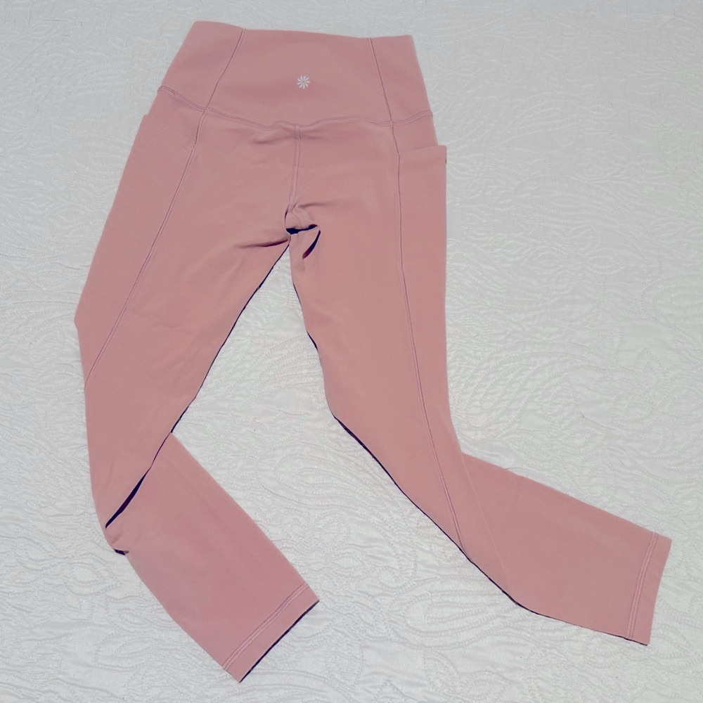 Athleta Women's Leggings in Peach